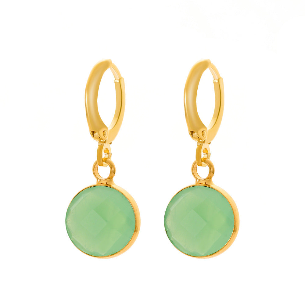 Color Transparent Crystal Ear Clips Affordable Luxury Fashion French Style